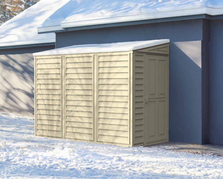 Duramax Sidemate 4×8 Plastic Shed: The Perfect Compact Storage Solution for Your Backyard